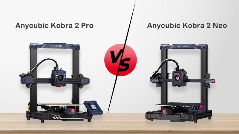 Anycubic Kobra 2 Pro VS Kobra 2 Neo - High-Speed Printer Anycubic Kobra 2 Pro VS Kobra 2 Neo - High-Speed Printer
