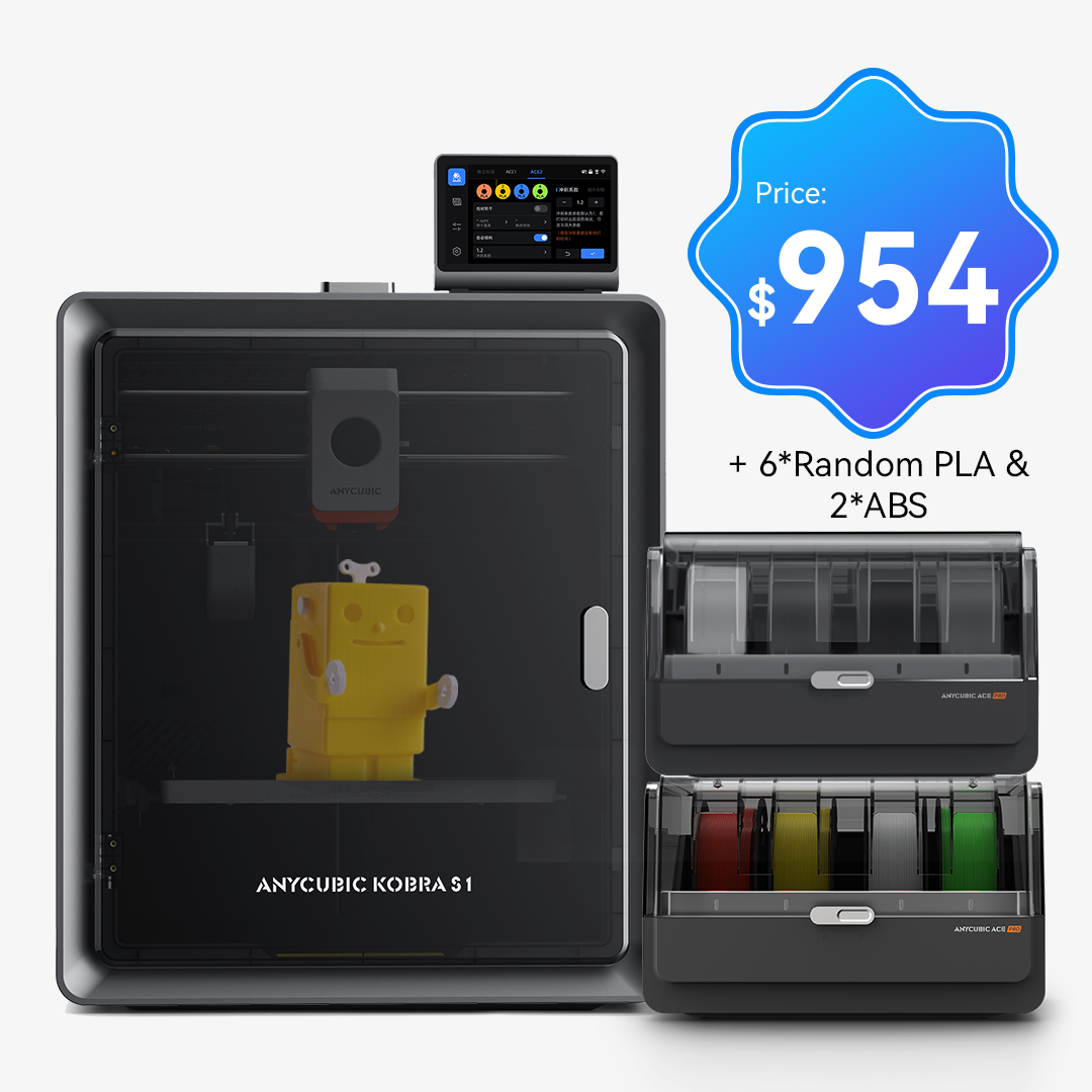 Anycubic Kobra S1 Combo: Budget Multicolor 3D Printing Anycubic Kobra S1 Combo: Budget Multicolor 3D Printing