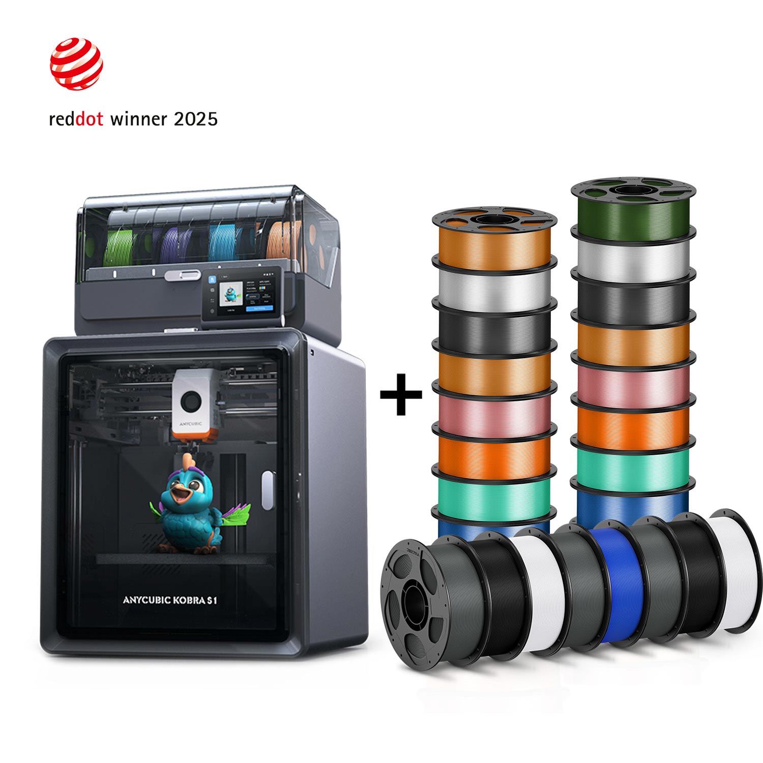 プリンター・複合機 kobra s1 combo Kobra S1 Combo – High-Speed 4-Color 3D Printer for Fast Creation