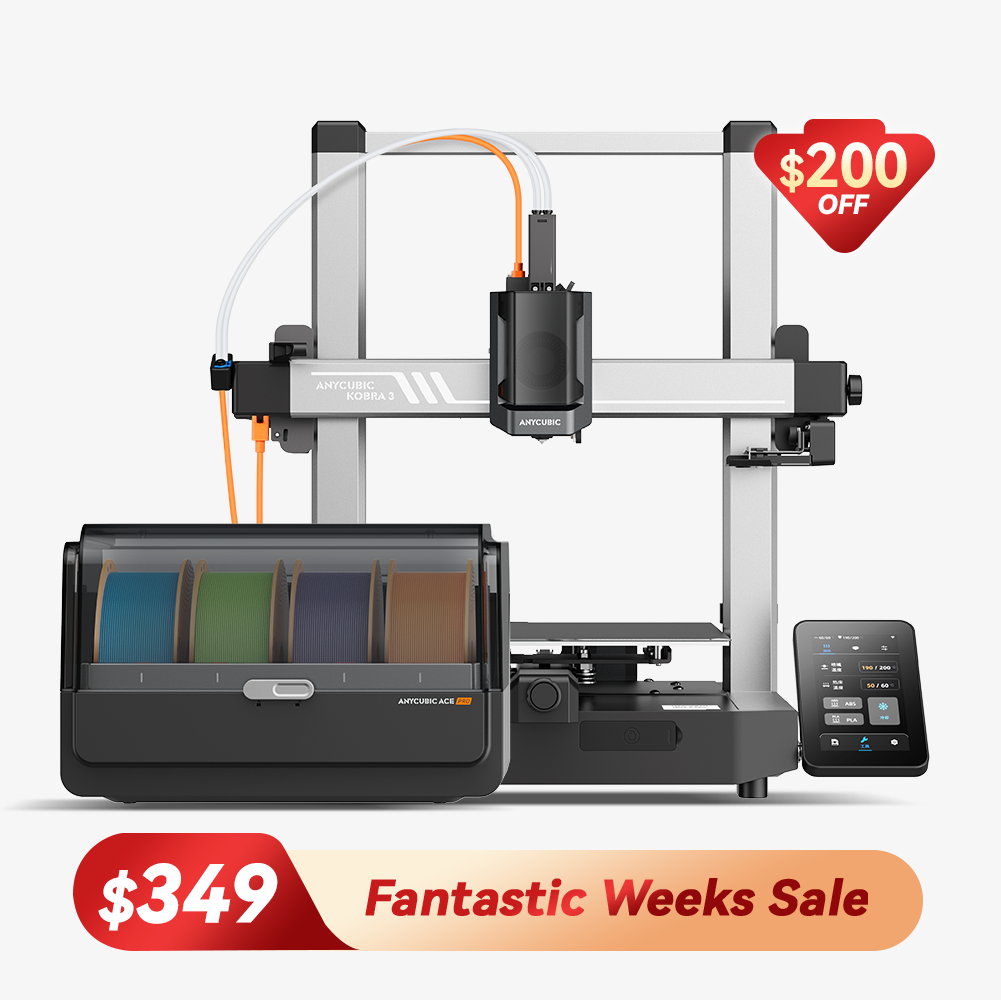 sAnycubic Kobra 3 Combo Kobra 3 ACE Pro