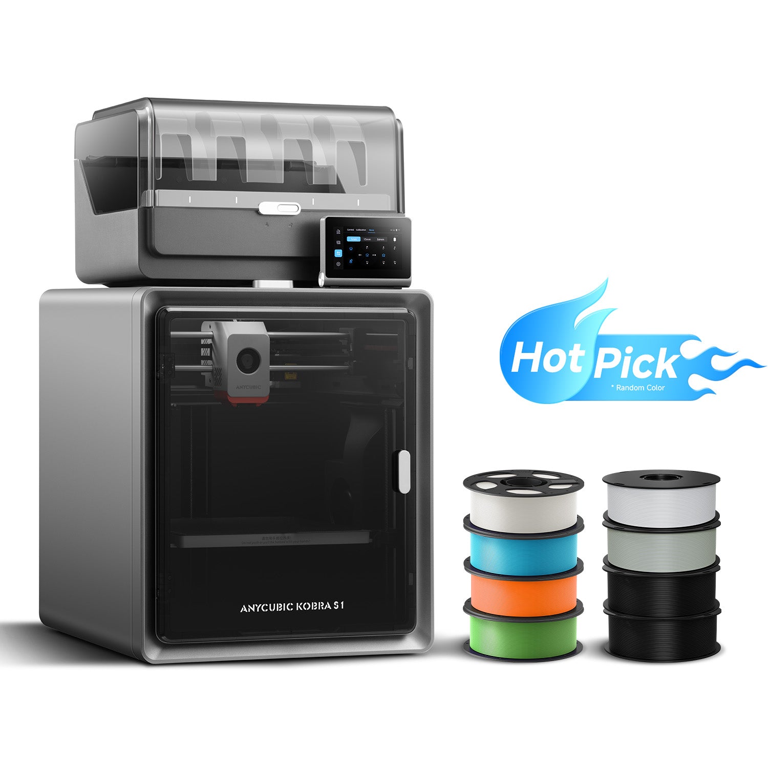 Anycubic Kobra S1 Combo: Budget Multicolor 3D Printing | Anycubic
