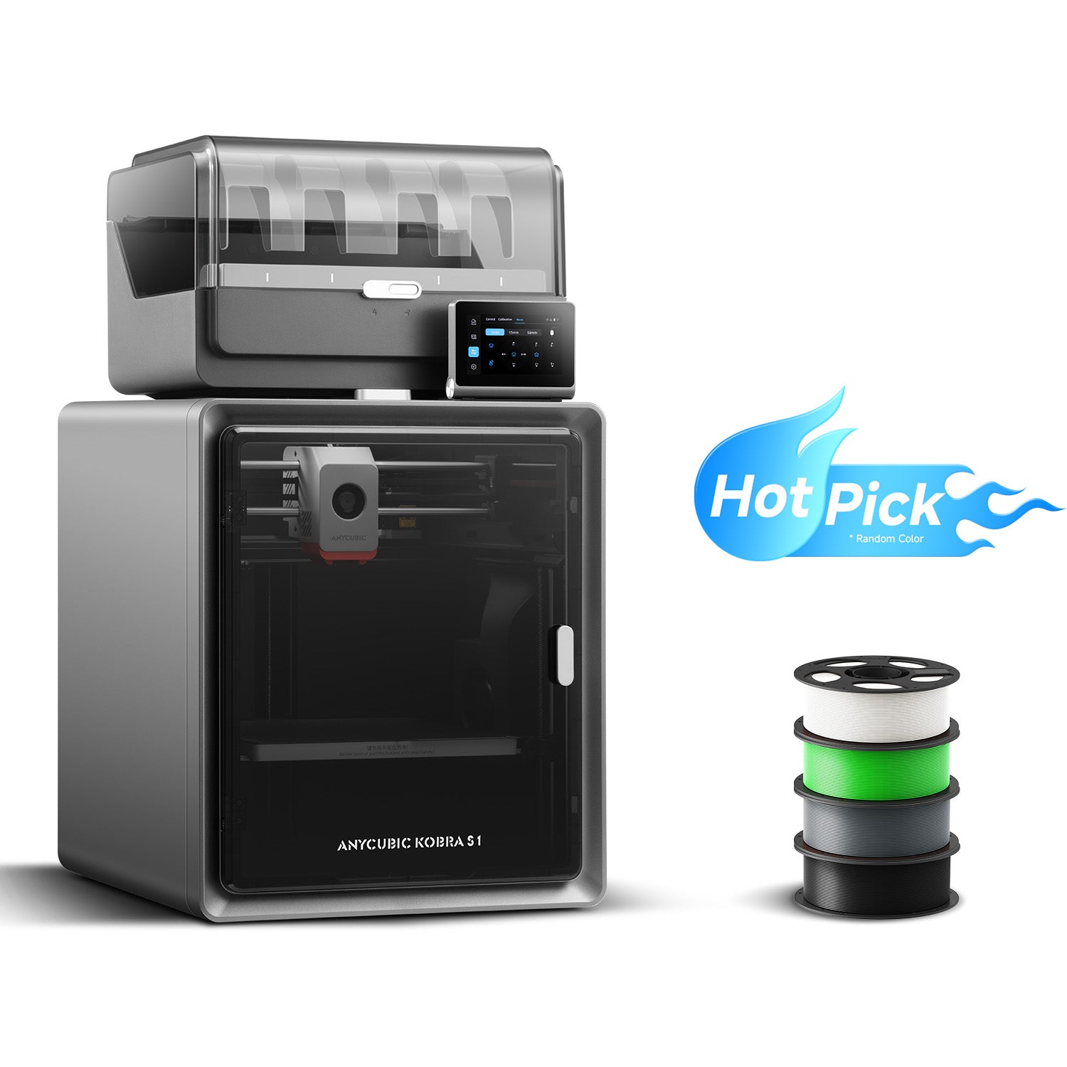 Anycubic Kobra S1 Combo: Budget Multicolor 3D Printing | Anycubic