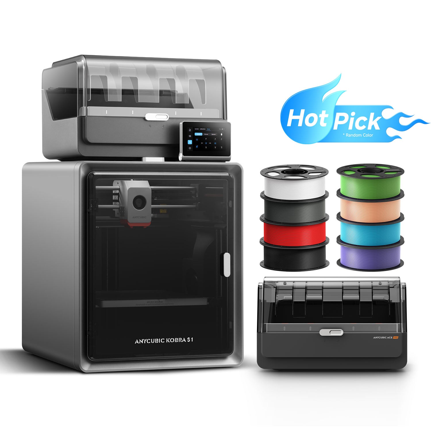 Anycubic Kobra S1 Combo: Budget Multicolor 3D Printing | Anycubic