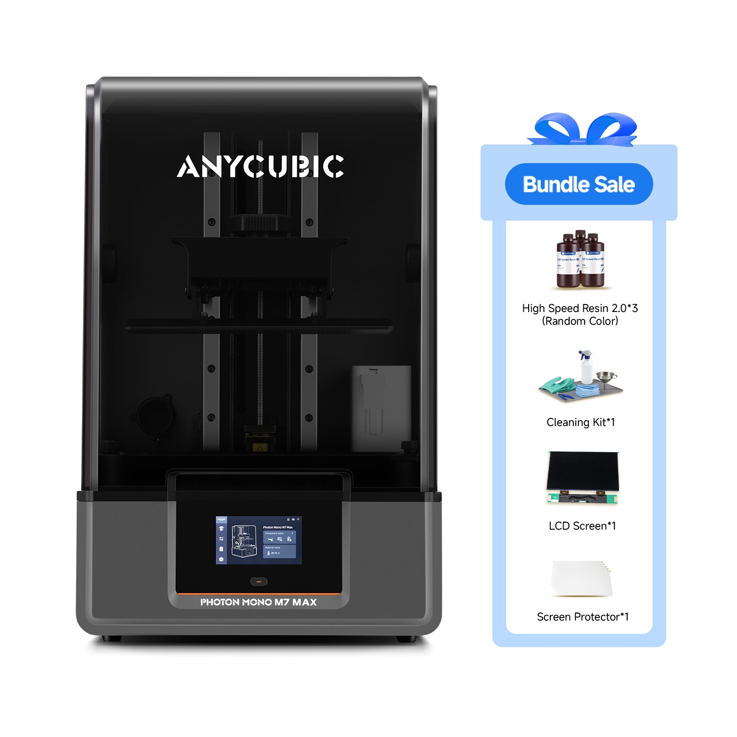 Photon Mono M7 Max 3D Printer Bundle High-Speed & Large Build