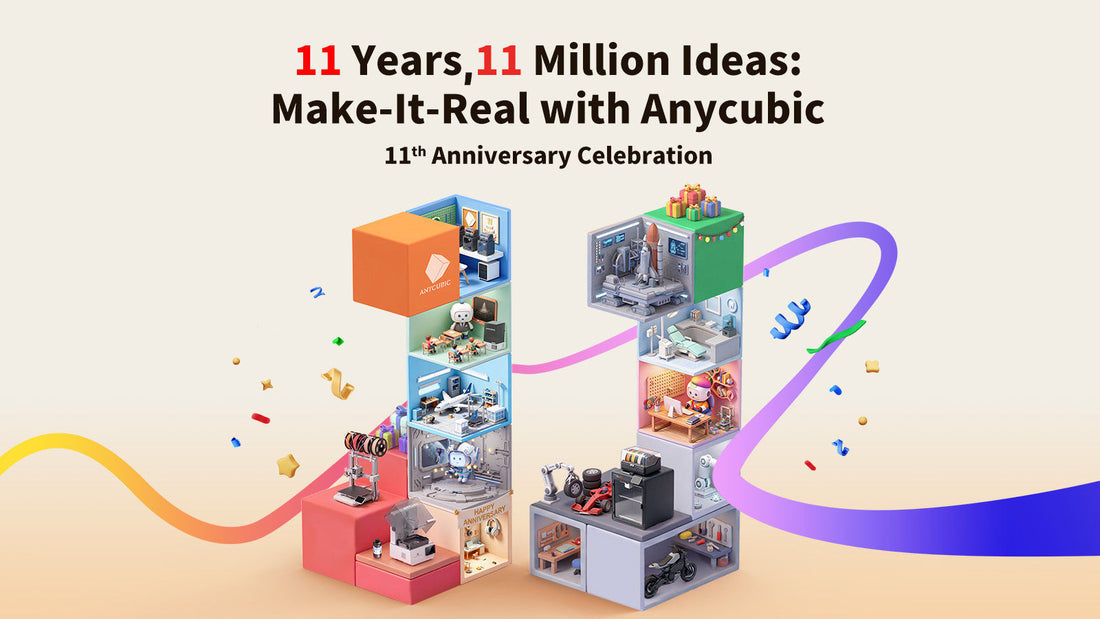 Anycubic 11th Anniversary Sale 2026: Dates, Prizes, & Early Bird Perks