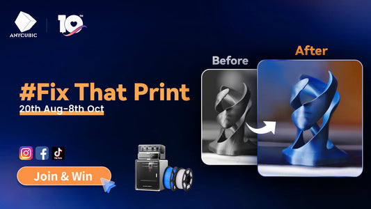 Fix My Print Challenge: Win a Anycubic Kobra S1 Combo!