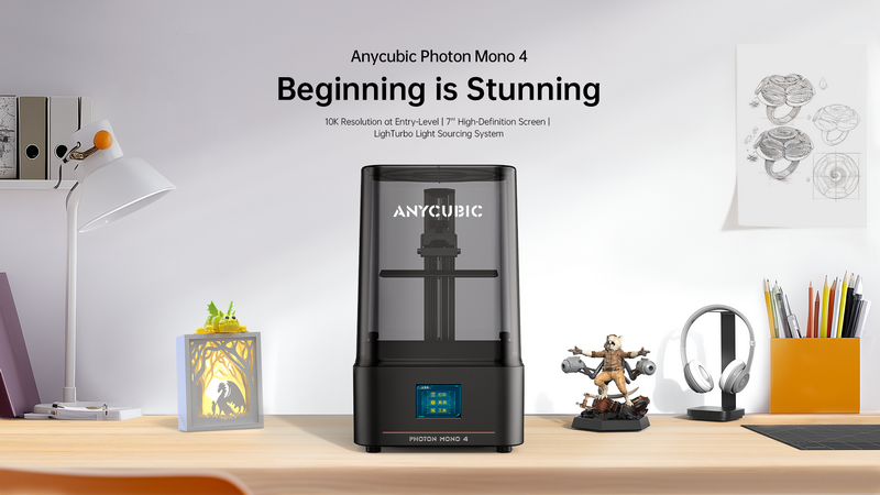 Why Anycubic Photon Mono 4 Top Beginner Resin Printer Choice?
