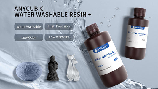 Material Selection on 3D Printing: User Guide for Anycubic Water-Wash Resin+