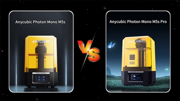 Anycubic Photon Mono M5s vs M5s Pro: Comparison and Differences