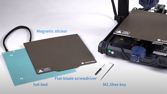 FDM Printer Tutorial: 5 Steps to Replace Heated Bed for Anycubic Kobra Go