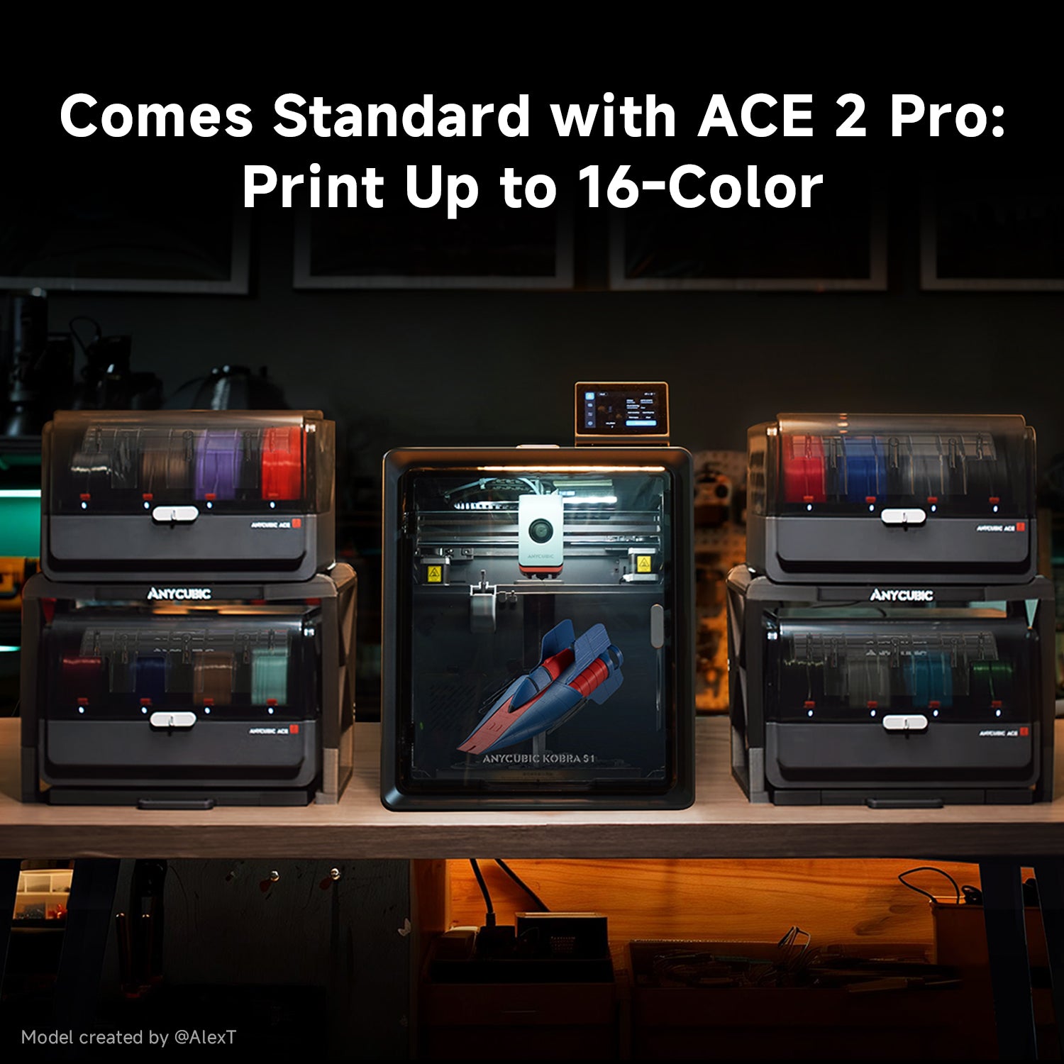 Kobra S1 ACE 2 Pro Combo - Thumbnail 2