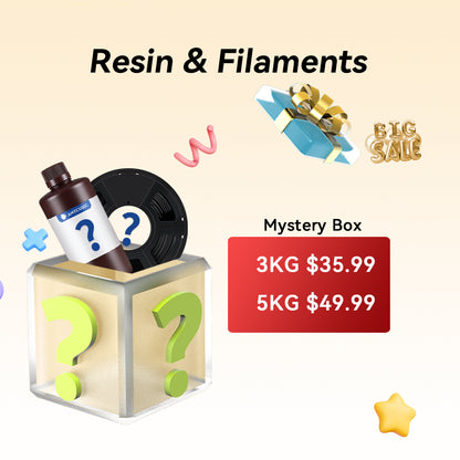 Anycubic Resin and Filaments Mystery Box