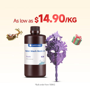 Water-Wash Resin 2.0 10-100kg Deals