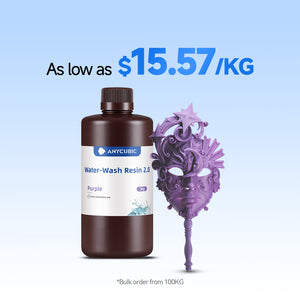 Water-Wash Resin 2.0 10-100kg Deals