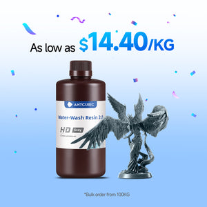 Water-Wash Resin 2.0 10-100kg Deals