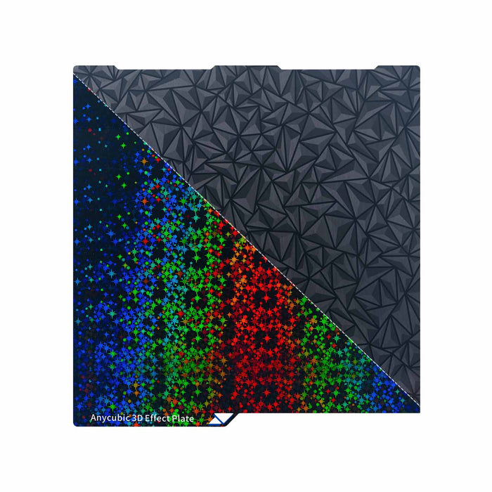 Double-sided 3D Effect Plate