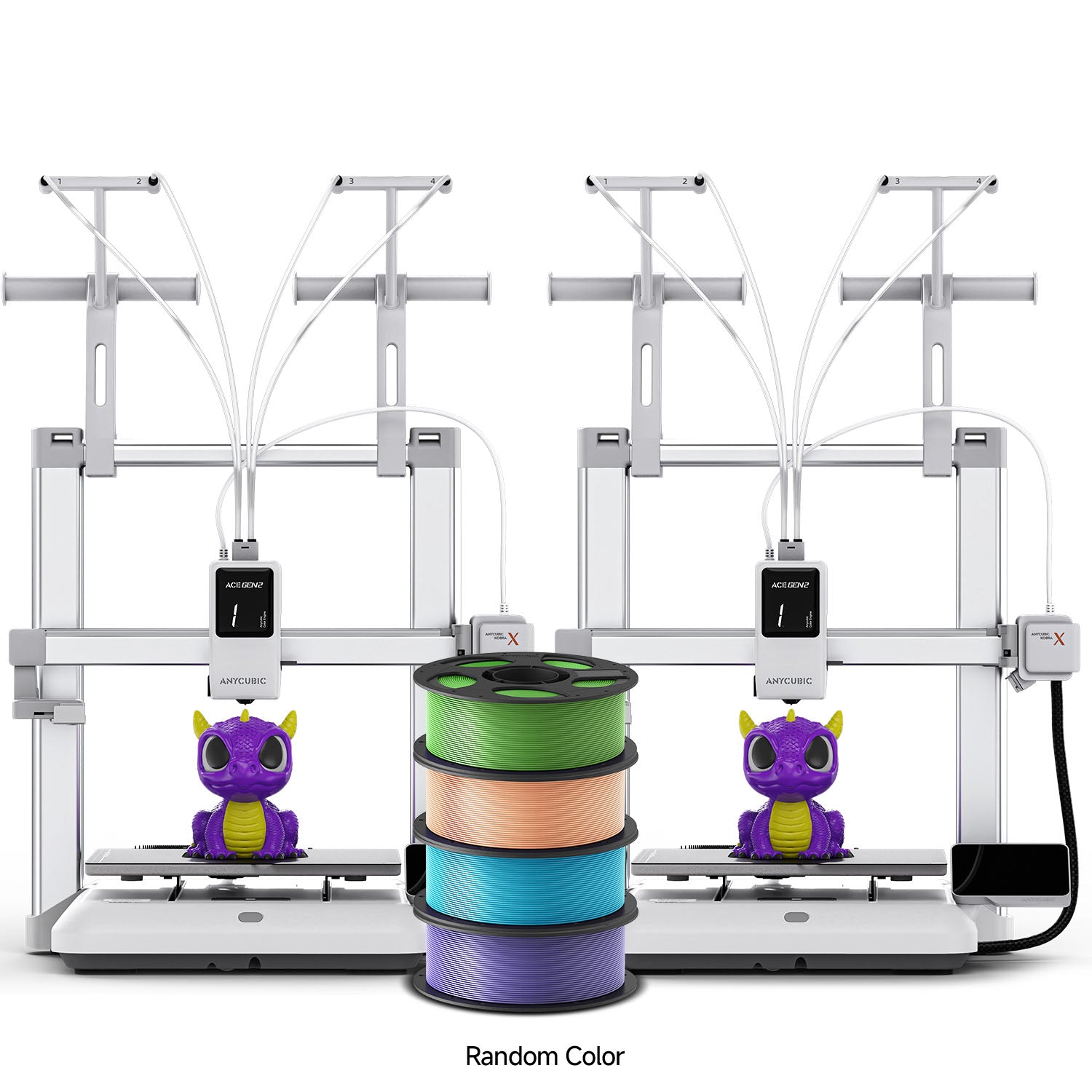 Anycubic Kobra X 3D Printer: Ultimate Multi-Color Printing