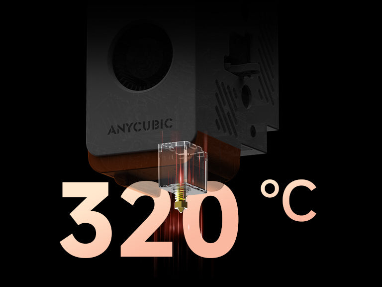 Anycubic Kobra S1 V2 320°C Yükseltilmiş Hotend