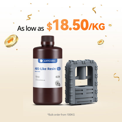Water-Wash ABS-like Resin V2 10-100kg Deals
