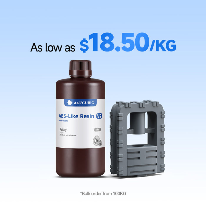 Water-Wash ABS-like Resin V2 10-100kg Deals