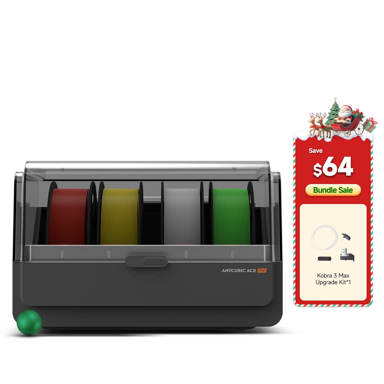 Anycubic ACE Pro Kobra S1 対応 4色印刷 ACE Pro Compatibility Upgrade Kit | Multi-Color & High-Speed Upgrade