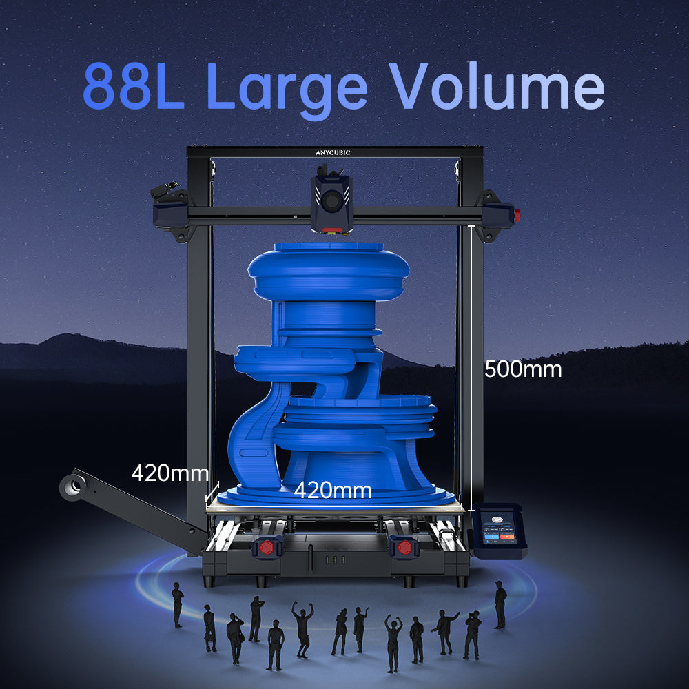 Anycubic Kobra 2 Max: Flagship High-Speed Large-Format FDM