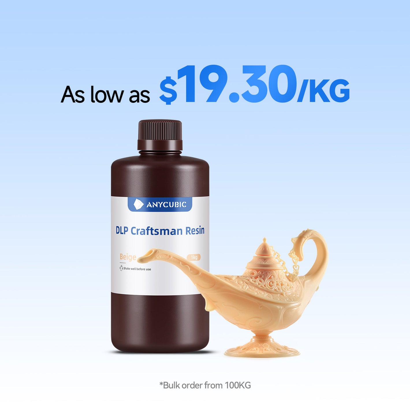 DLP Craftsman Resin 10-100kg Deals