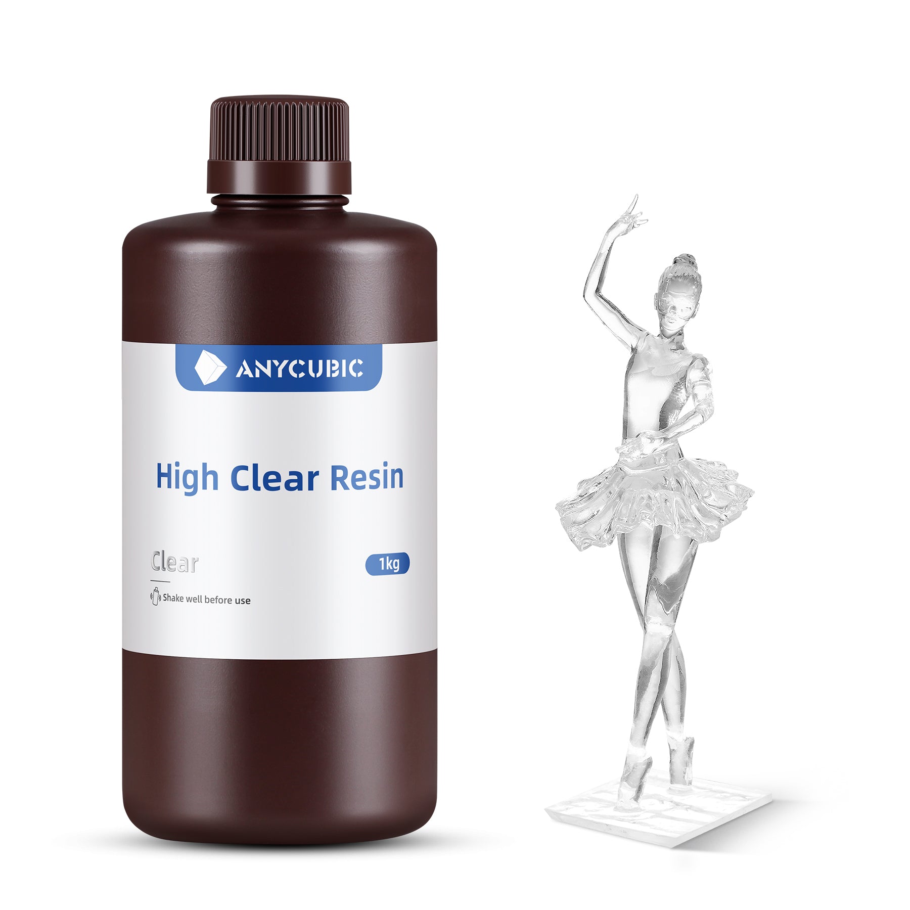 Photos - 3D Printing Material Anycubic High Clear Resin - Get 3 for the price of 2 STMGCL-101A 