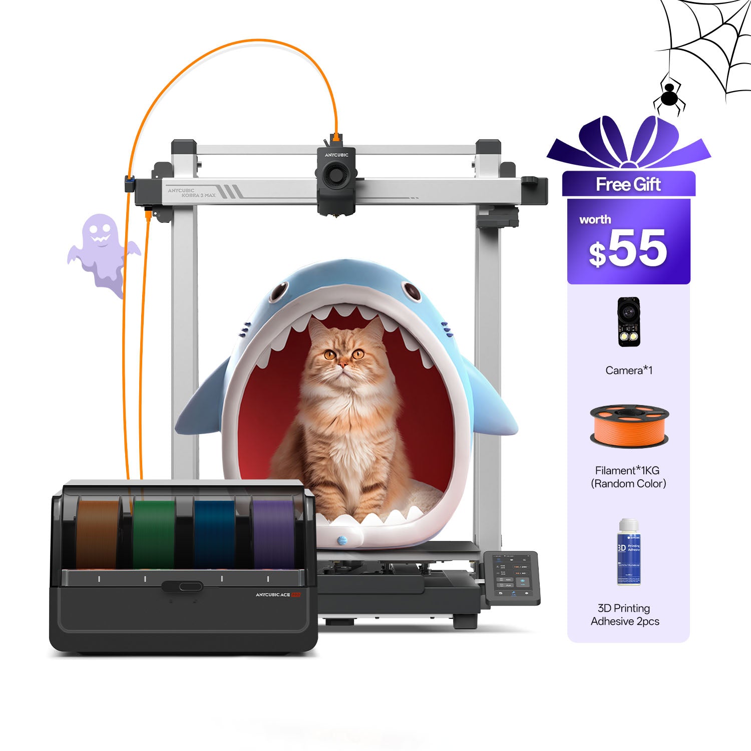 Kobra 3 Max Combo: The Largest Consumer-Grade Multicolor 3D