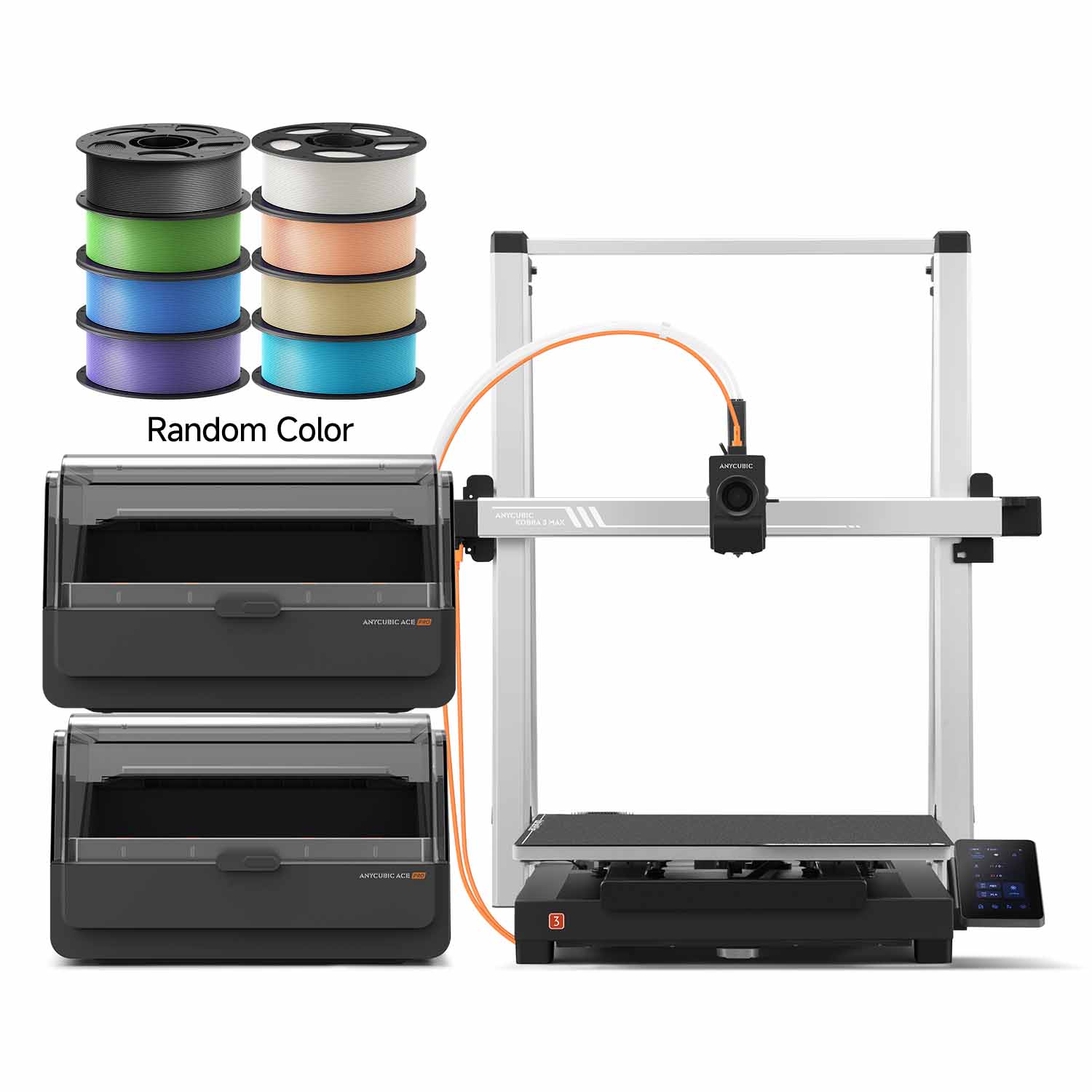 Kobra 3 Max Combo: The Largest Consumer-Grade Multicolor 3D