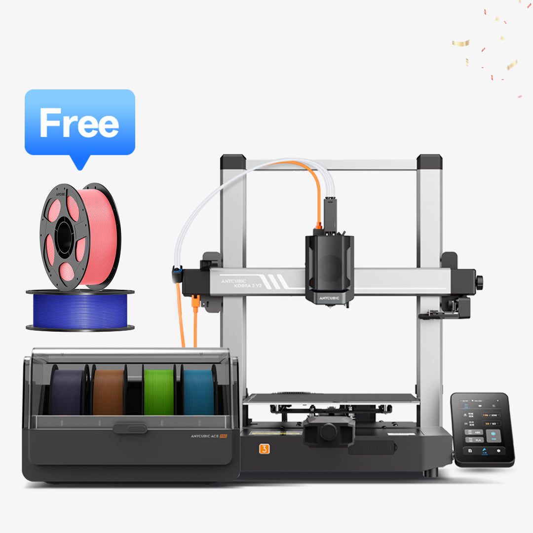 Kobra 3 V2 Combo 3D Printer: Vibrant, Versatile, Visionary