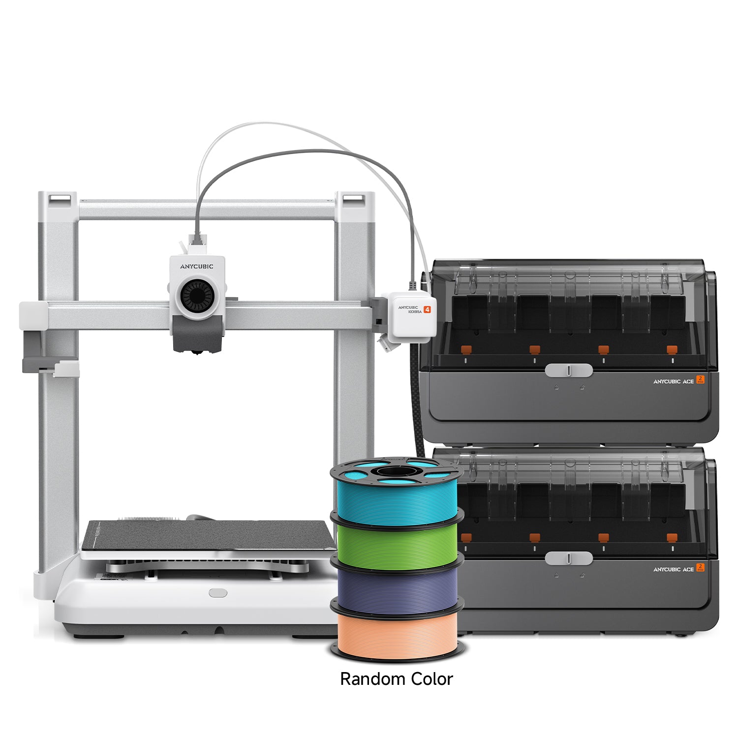 Anycubic Kobra 4 3D Printer: Big, Blazing, Breathtakingly Quiet.
