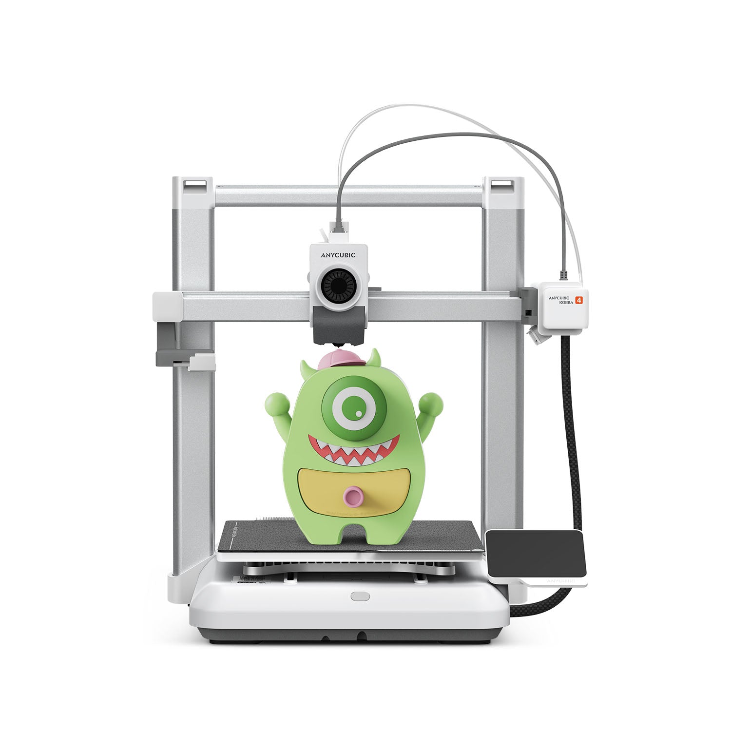 Anycubic Kobra 4 3D Printer: Big, Blazing, Breathtakingly Quiet.
