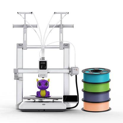 Anycubic Kobra X 4-Color Built-in 3D Printer, Perfect First Layer, Quiet Printing, Stable Printing, Easy to Use for Beginners