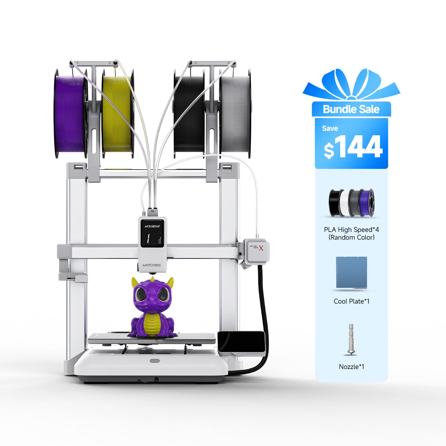 Anycubic Kobra X 3D Printer: The Ultimate Multicolor Printing