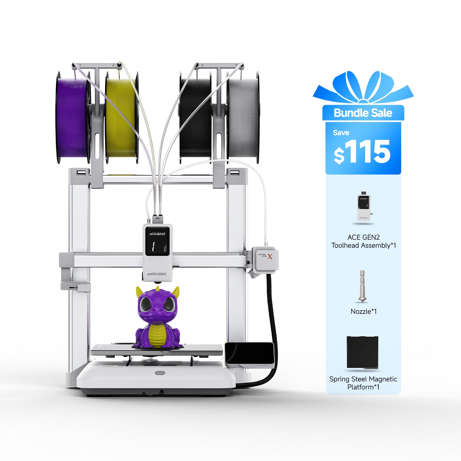 Anycubic Kobra X 3D Printer: The Ultimate Multicolor Printing