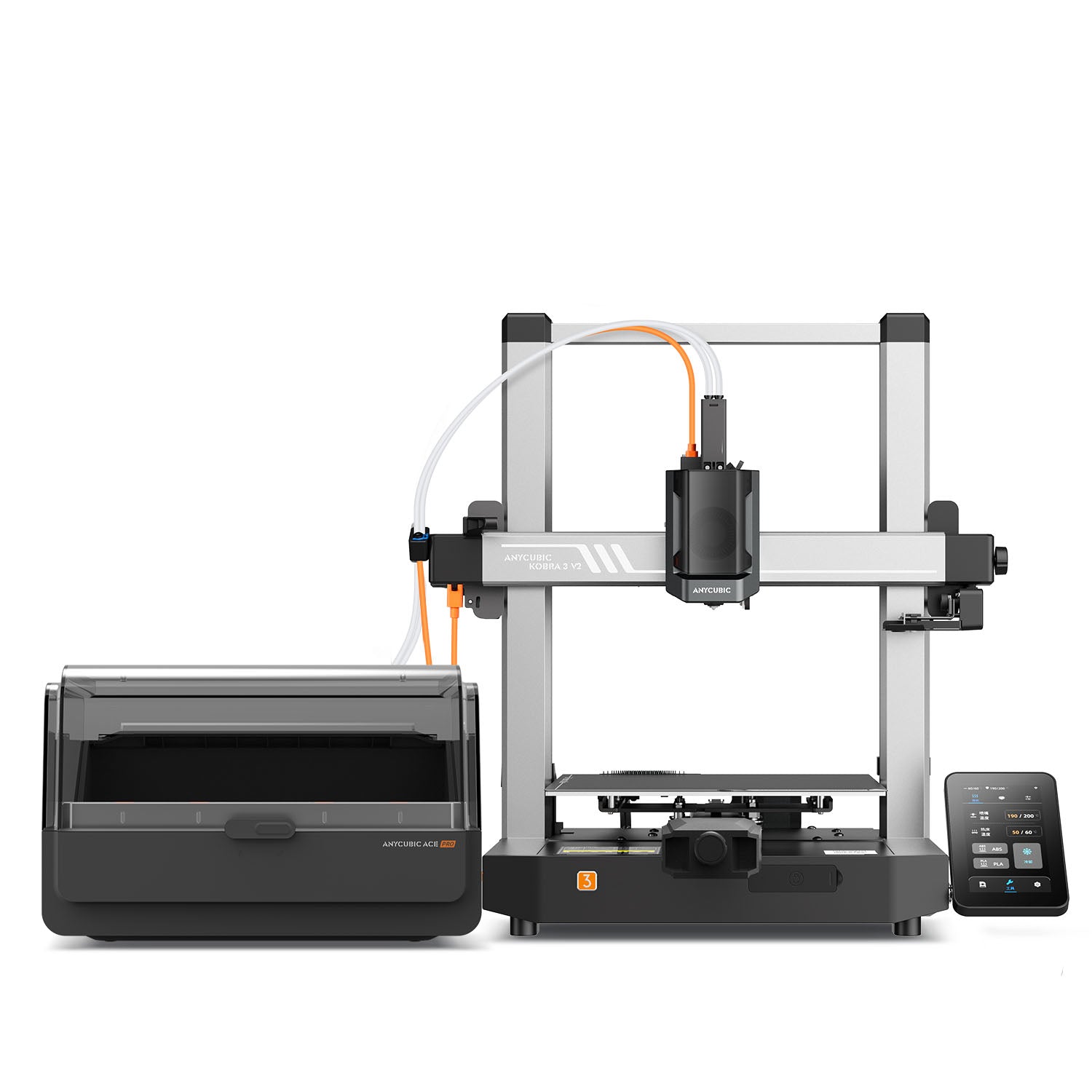Kobra 3 V2 Combo 3D Printer: Vibrant, Versatile, Visionary