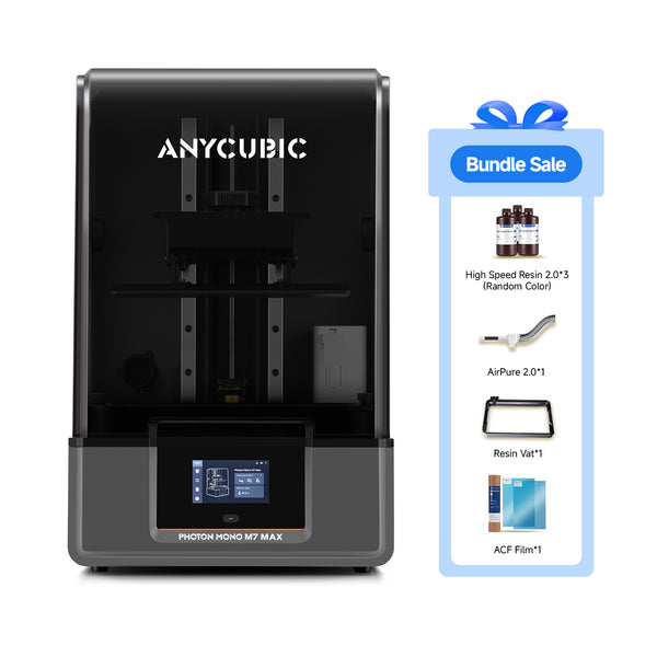 Photon Mono M7 Max 3D Printer Bundle High-Speed & Large Build
