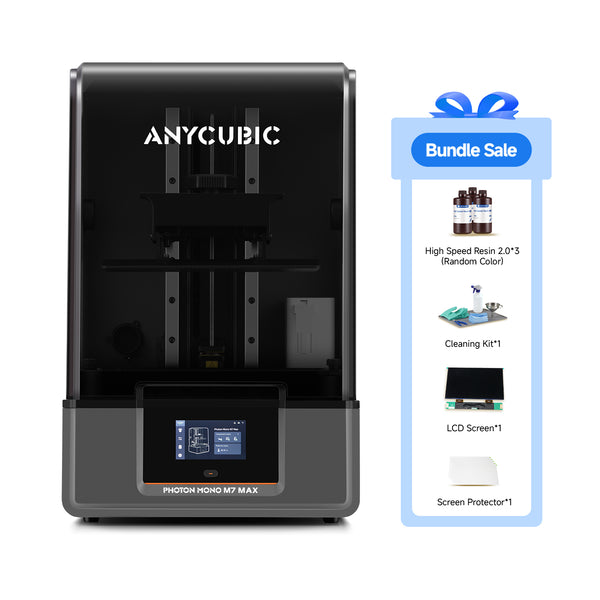 Photon Mono M7 Max 3D Printer Bundle High-Speed & Large Build