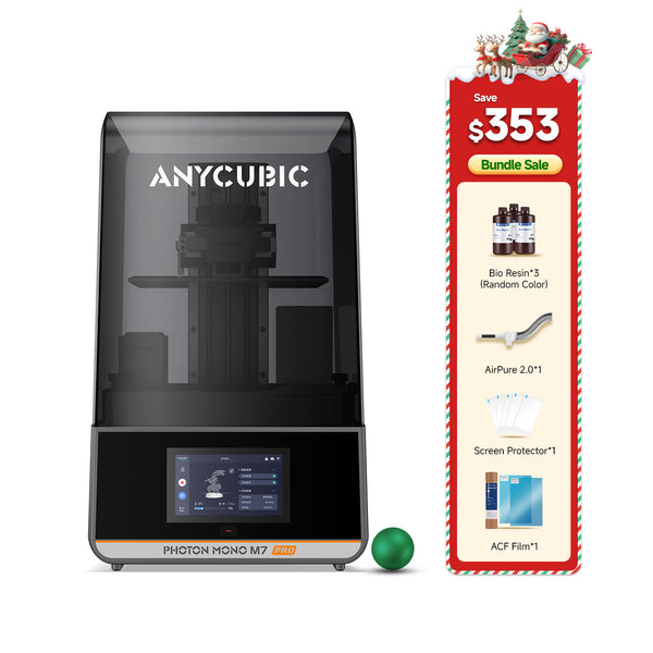 プリンター・複合機 Atom Fujinami ANYCUBIC Photon Mono M7 Photon Mono M7 Pro Bundle High-Precision Resin 3D Printer