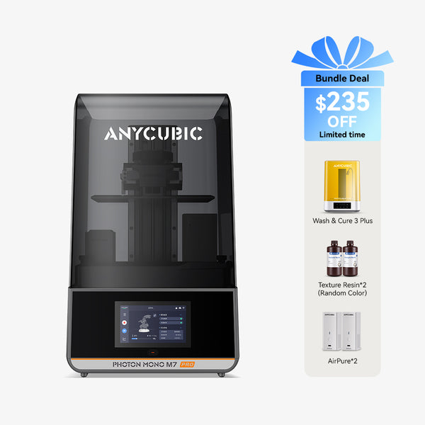 ANYCUBIC Photon Mono M7 Pro 3Dプリンター ANYCUBIC Photon Mono M7 Pro and Multifunctional 3D Models