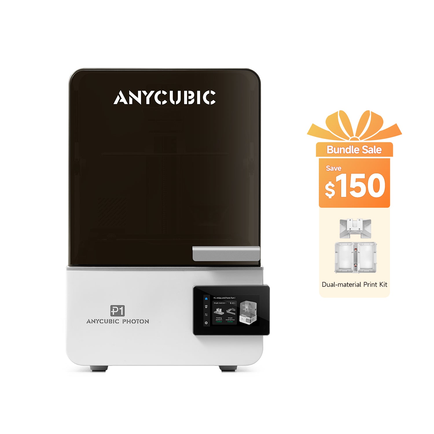 Anycubic Photon P1 opsiyonel Dual Material Print Kit çift renk çift malzeme reçine baskı kiti