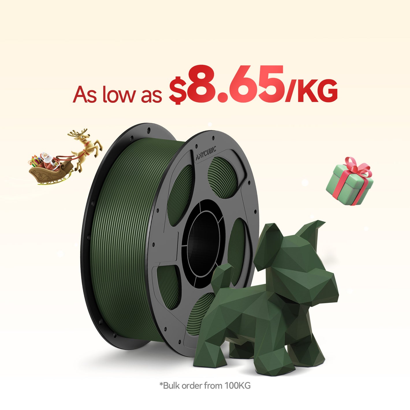 PETG Filament 10-100kg Deals