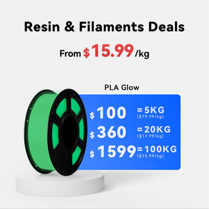 PLA Glow - 5-100kg Deals