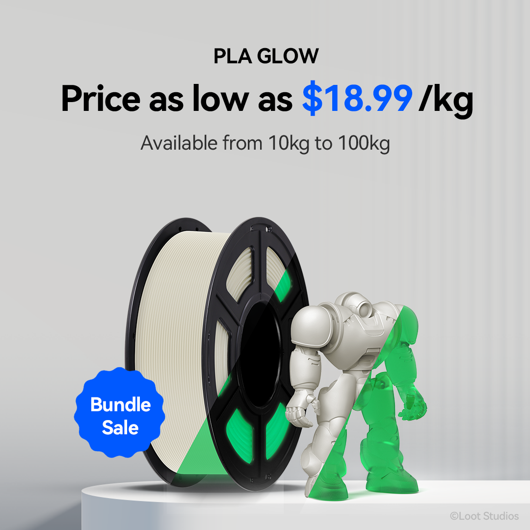 PLA Glow 10-100kg Deals