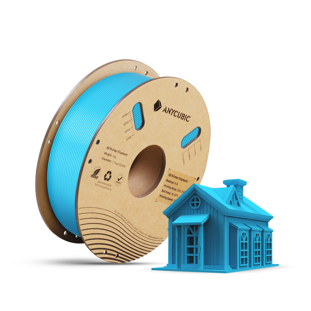 Anycubic PLA Basic Cyan 1kg Filament AHPLCY-10