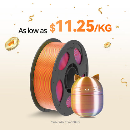 PLA Silk Dual/Tri-Color 10-100kg Deals