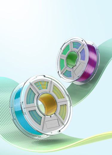 Anycubic PLA Silk Dual Color & Tri-Color Filament for Vibrant Prints!