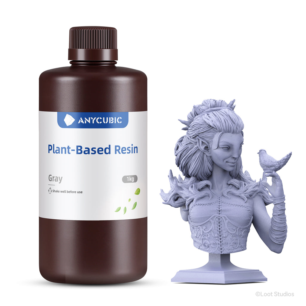 Anycubic Plant-based UV Eco-Resin: Sustainable Printing with