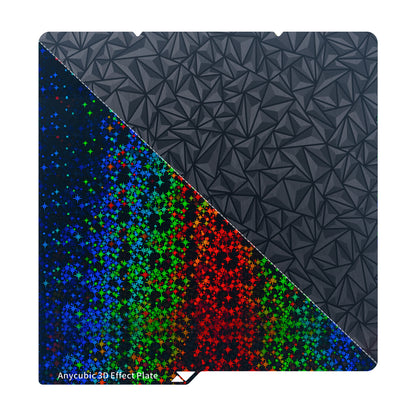 Double-sided 3D Effect Plate